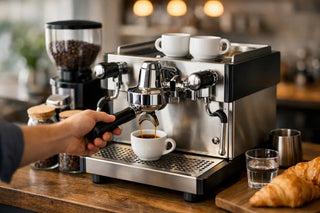 Siebträgermaschine für kleine Cafés wählen