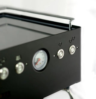 Quick Mill Luna Schwarz Siebträgermaschine - Kaffeewelt